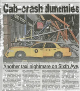 Cab-crash dummies — New York Post